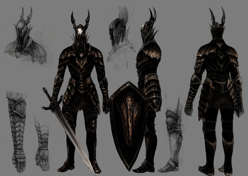 Dark Souls chevalier noir