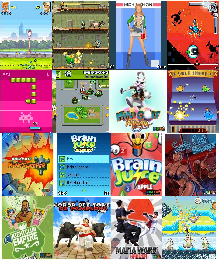 Juegos de Digital Chocolate (multi pantalla)
