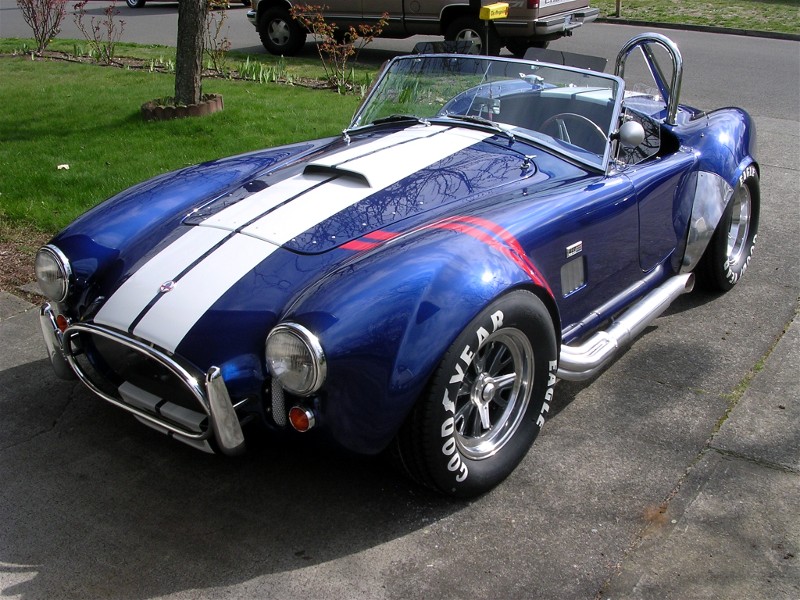 An original AC Cobra and a 250 GT California Spider if money no option