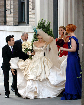 Monday's Memorable Wedding Moments: Carrie and Big's Wedding - Sex and ...